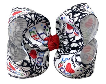 El lazo del cuaderno Me encanta la escuela