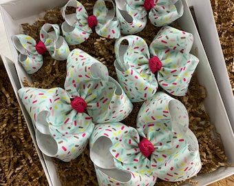 Lazo para el pelo con chispas para celebrar cumpleaños