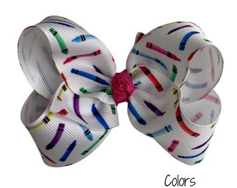 Lazos de colores para el regreso a clases