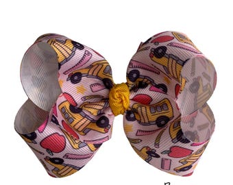 Lazo para el pelo de autobuses para la vuelta al cole