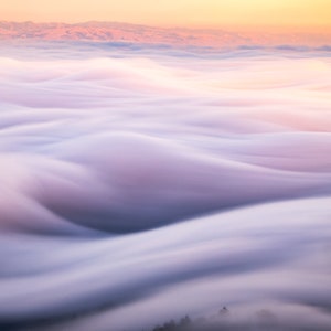 Silk Waves - Marin Headlands - Mount Tamalpais - San Francisco, California - Fine Art Photo Print - Home Decor