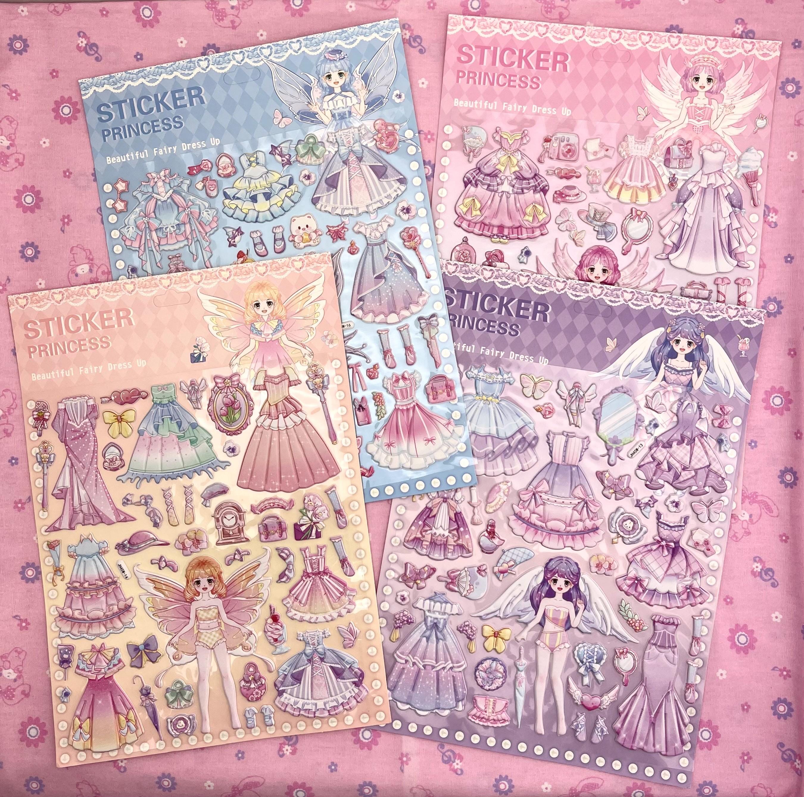 sticker dolly dressing fairy princesses Sticker Dolly Dressing Princesses main image 0