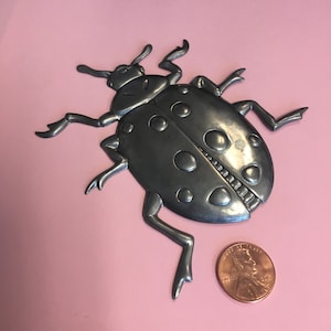 Metal Lady Bug Beetle
