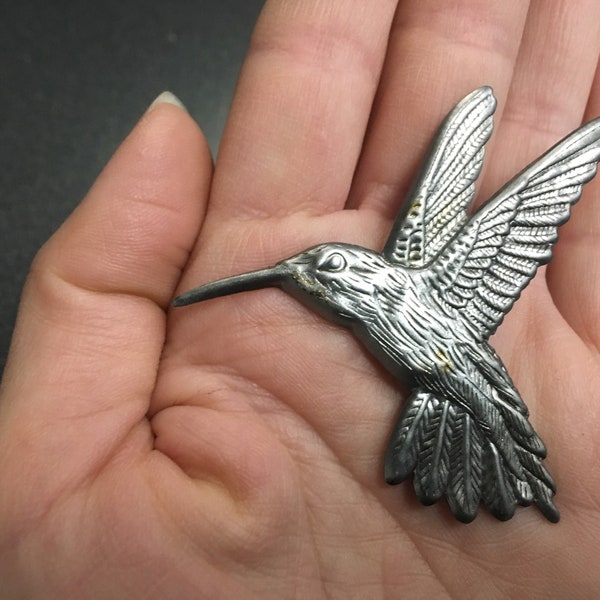 Small Metal Hummingbird 3D
