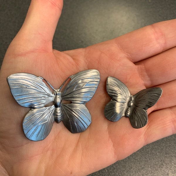 Metal 3D Butterfly 2 sizes available