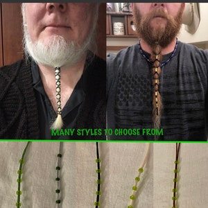 Beard Lacer - GREEN Beard Hair Accessories | beard tie