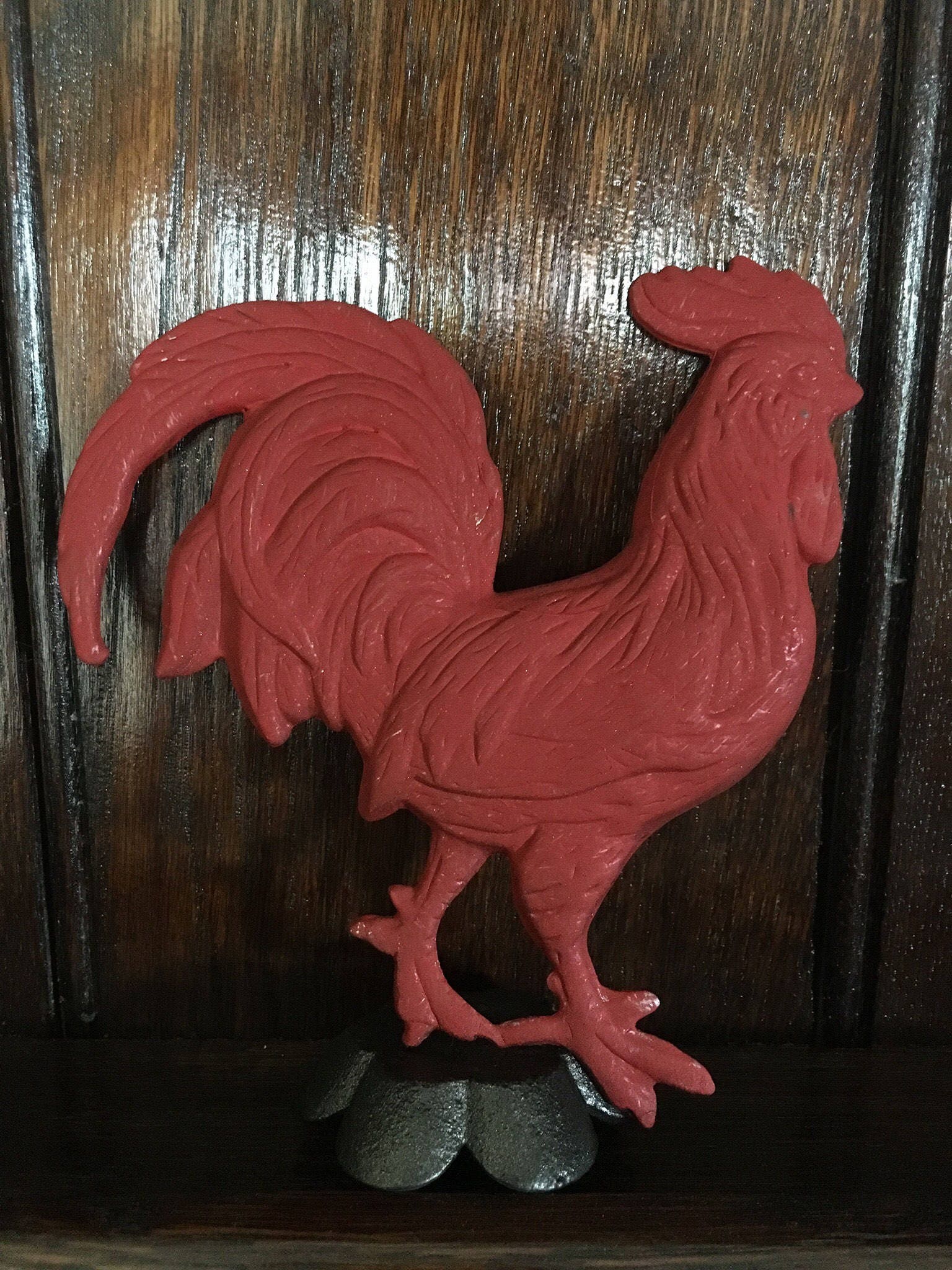 Metal Flat 3d Rooster - Etsy
