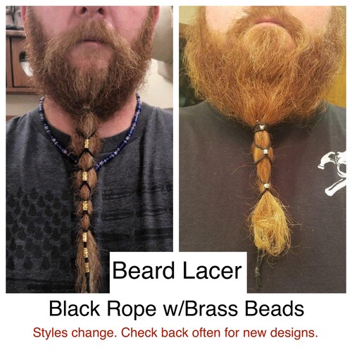 Buy Beard Hair Lacers. Black With Brass & Gold Color Beads. Many Online in India - Etsy Buy Beard Hair Lacers. Black With Brass & Gold Color Beads. Many Online in India - Etsy