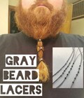 Gray Beard lacers. Gray rope, you choose Bead color.