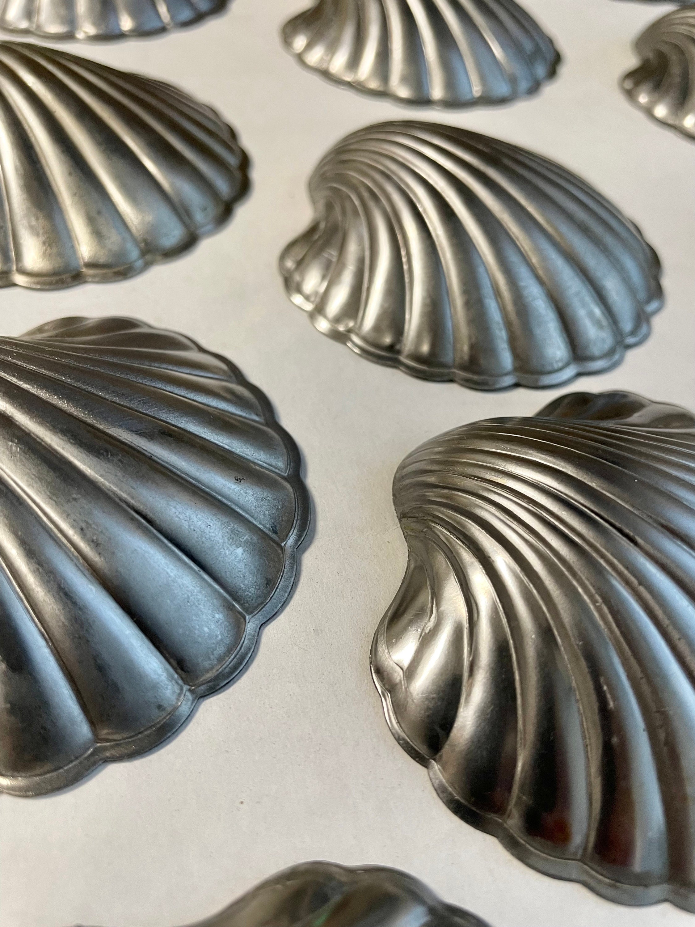 Metalic Shells Metal Sea Shell - Etsy