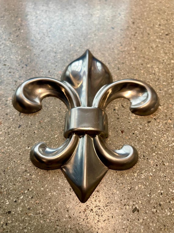 Metal Fleur De Lis  Saints, fleurdelis
