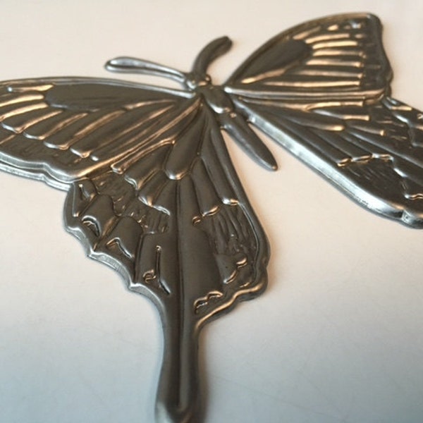 Metal Flat 3d butterfly