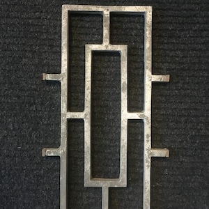 10x17 Aluminum rectangular panel Art deco