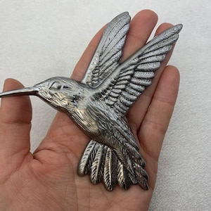 Metal 3d hummingbird large.
