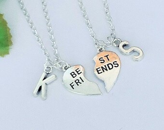 little girl best friend necklaces
