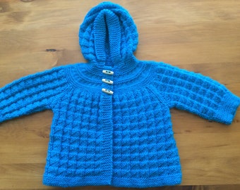 Knitted Wool Baby Jacket
