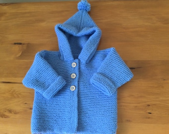 Hand knitted Baby Woollen Jacket