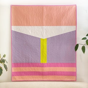 Neon Dreams Modern Quilt no. 20
