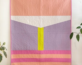 Neon Dreams Modern Quilt no. 20