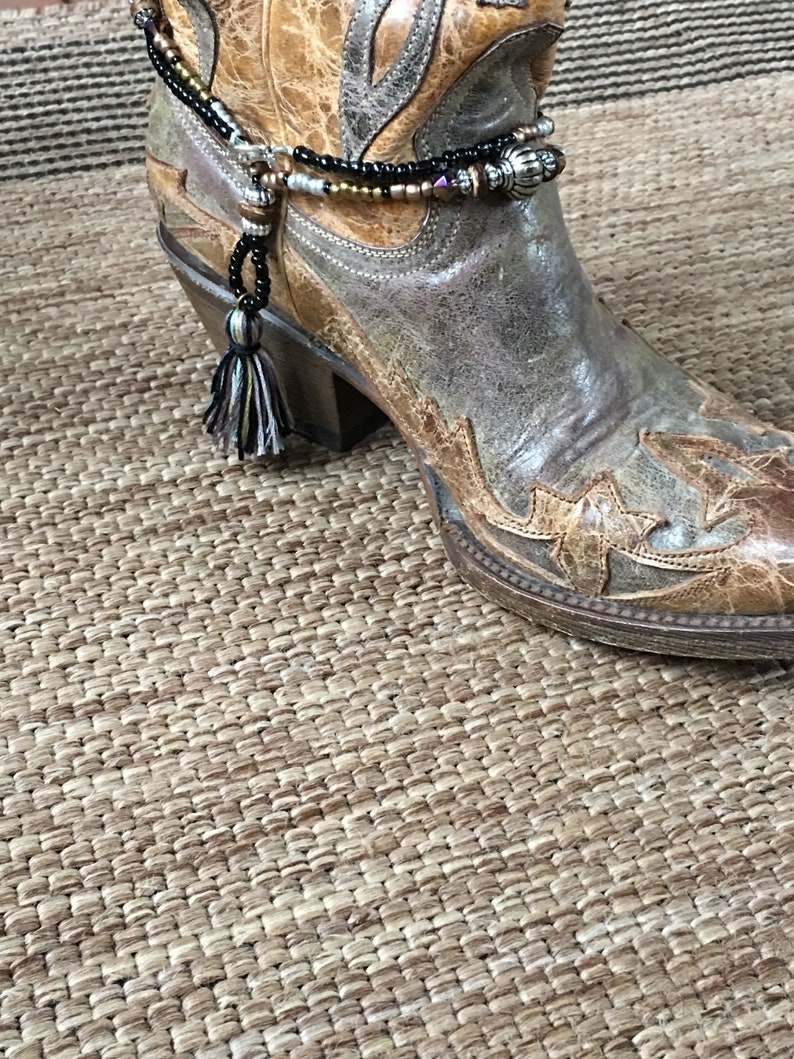 tassel necklace eyeglass holder eyeglass chain Boot bling long Beaded tassel necklace seed bead necklace Bohemian necklace eyeglass chains