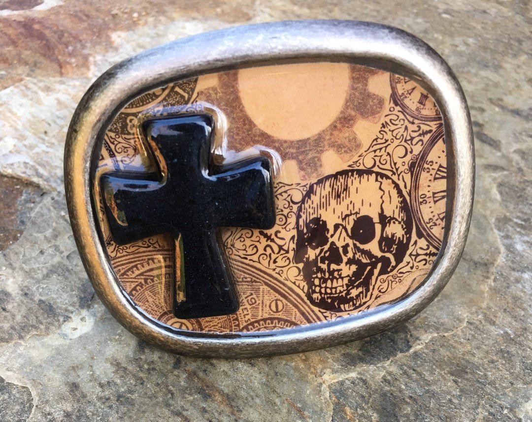 Mens Belt Buckle Cross Belt Buckle Women's Belt Buckle Skull Belt Buckle Gypsy Belt Buckle