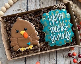 Thanksgiving Cookies | Thanksgiving Gift | Turkey Cookies