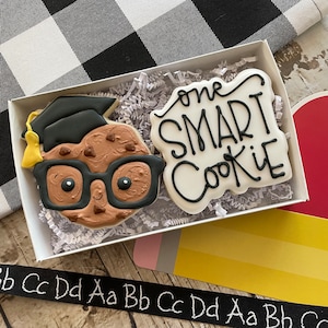 Galletas de graduación / Regalo de graduación / Una galleta inteligente