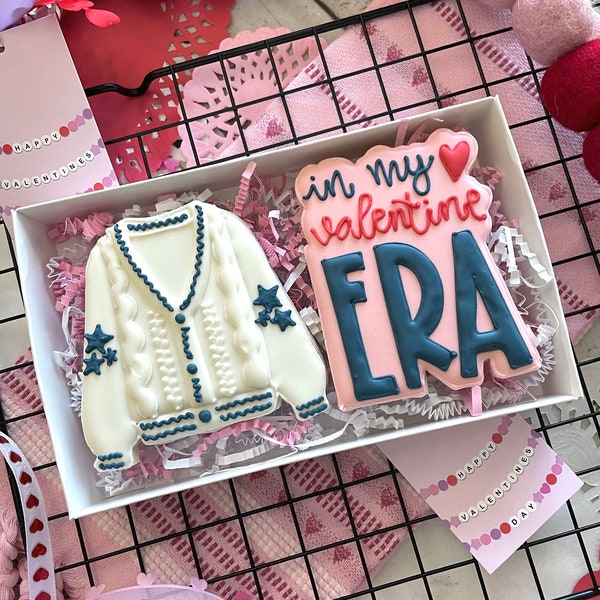 Valentine Era Cookies | Taylor Swift Gift | Valentine's Day Cookie Set