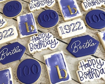 Birthday Cookies | Birthday Gift | Birthday Gift For Her | Birthday Party | | One Dozen