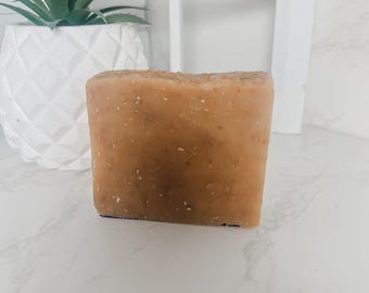 Handmade Goat Milk Soap: Honey Oatmeal Artisan Soap