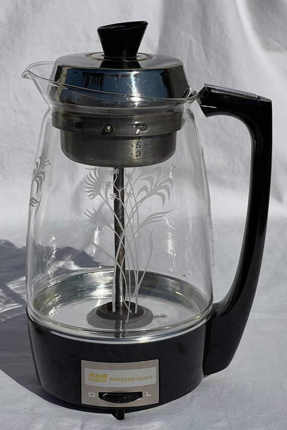 Proctor Silex Glass Percolator Model 70503 11 Cup Capacity Etsy