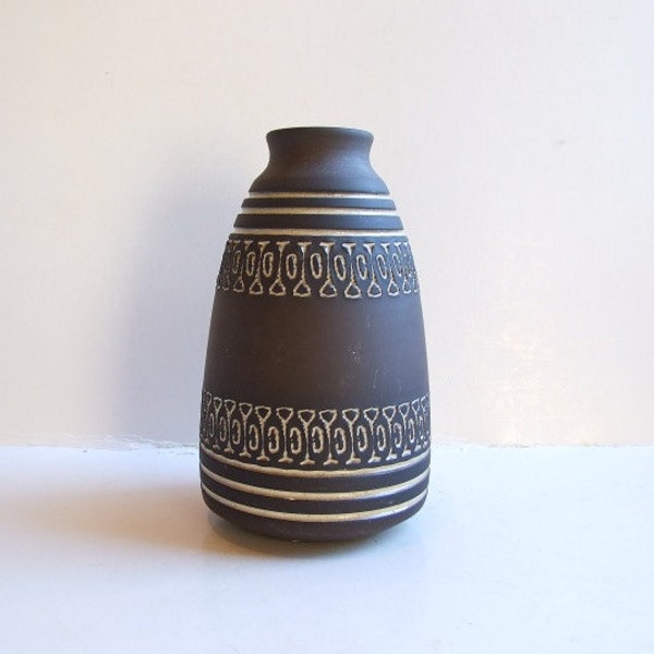 Alingsås Keramik  // Stoneware vase Swedish mid century / / Ulla Winblad