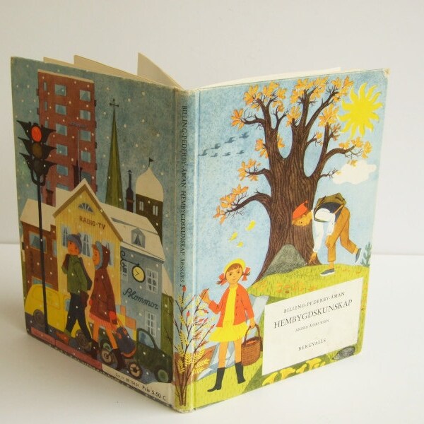 Swedish School text book // Primary education Environmental Knowledge // Sweden 1963 edition.