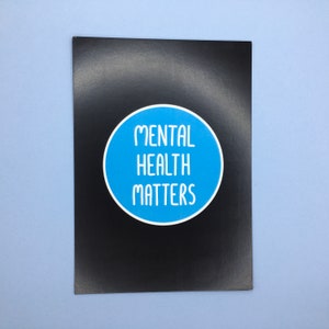 Mental Health Matters A6 Carte postale