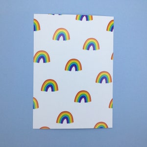 Carte postale Arc-en-ciel A6