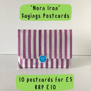 Norn Iron A6 Pack de cartes postales