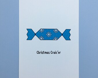 Christmas Craic’er Card / Northern Ireland Christmas A6 Card