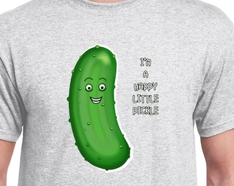 I'm a Happy Little Pickle - 100% Cotton T-Shirt - Unisex