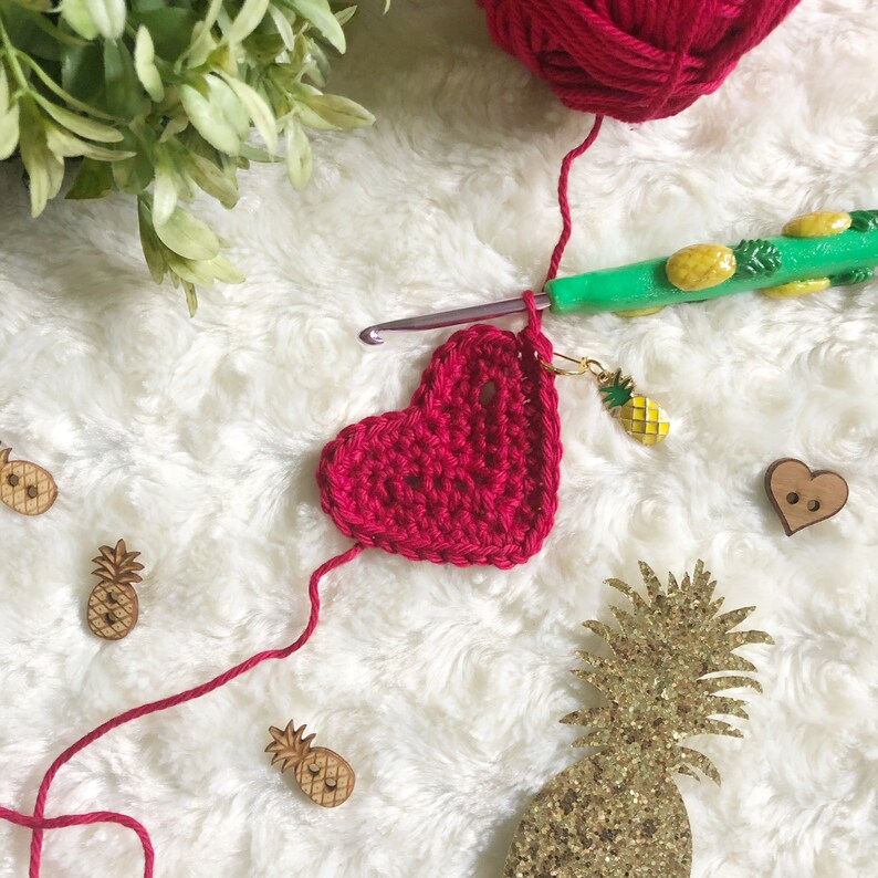 Boho Heart Crochet Coasters PATTERN ONLY Crochet Home Decor Crochet Coasters