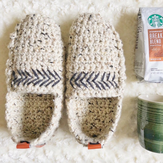 crochet house slippers