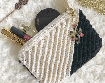 Kelsi Clutch - Crochet Purse - Crochet Clutch -  Crochet Handbag - READY TO SHIP