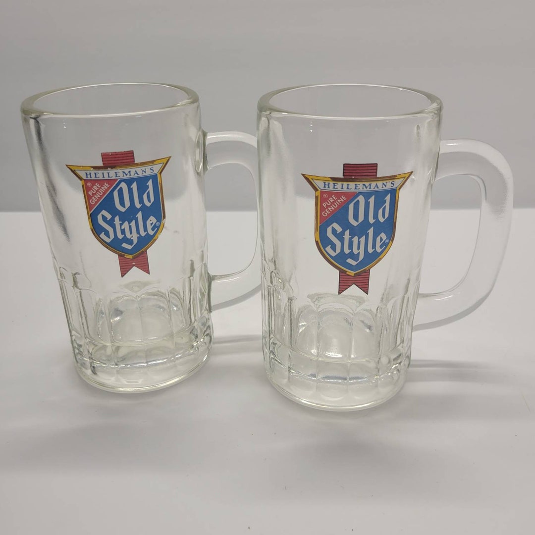 Vintage Old Style Beer Mugs Etsy