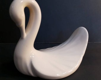 Vintage Swan washcloth holder