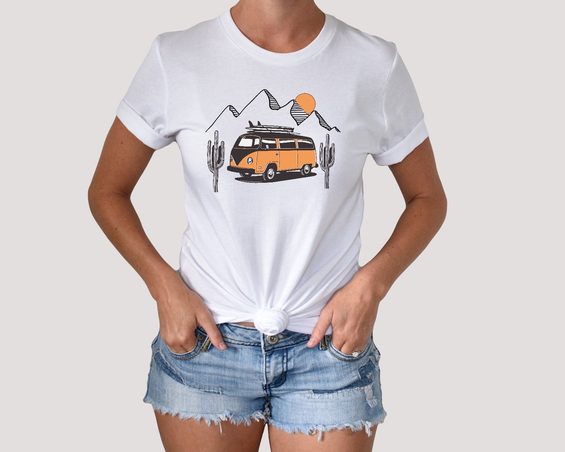 Van Life T Shirt Campwear Van Dwellers Van Lifers Etsy