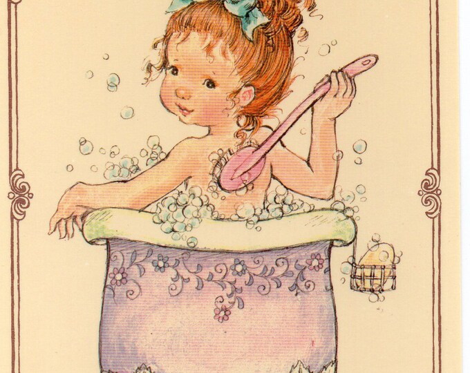 Vintage Postcard Sarah Kay Etsy