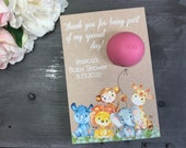 Safari baby shower favor tags, EOS baby shower favors printable, Jungle baby shower, Safari birthday party favor label, EOS holder Il_170x135