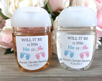 baby reveal party favors