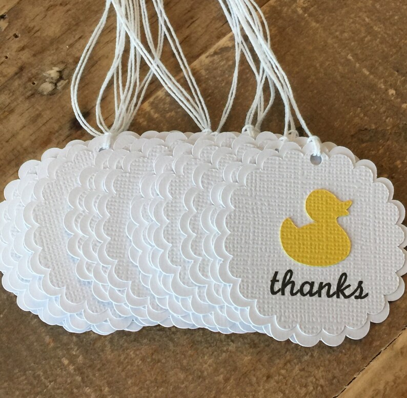 Rubber Duck Baby Shower Thank You Tags Yellow Baby Shower Etsy Rubber Duck Baby Shower Thank You Tags Yellow Baby Shower Etsy