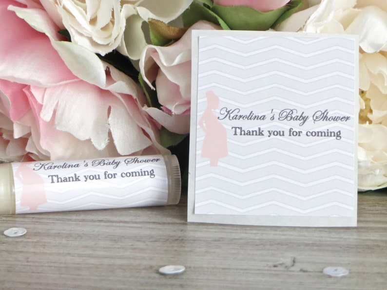 Baby shower lip balm labels lip balm favor labels Chapstick Etsy