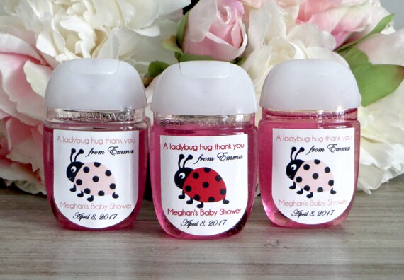 ladybug baby shower favors